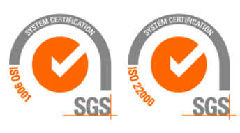 Знаки соответствия SGS при сертификации по стандартам ISO 9001 и ISO 22000